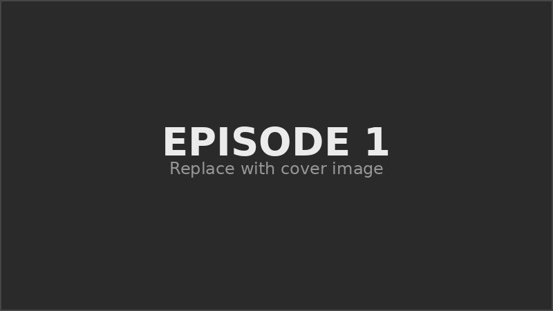Episode 1 cover